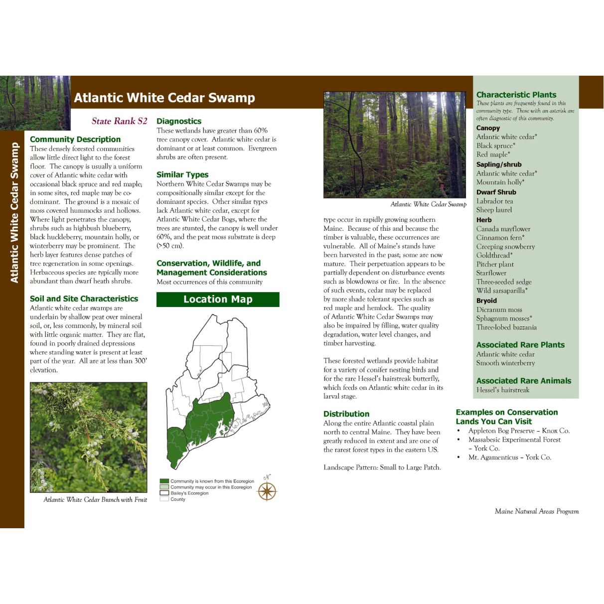 Natural Landscapes of Maine: A Guide to Natural Communities and Ecosystems