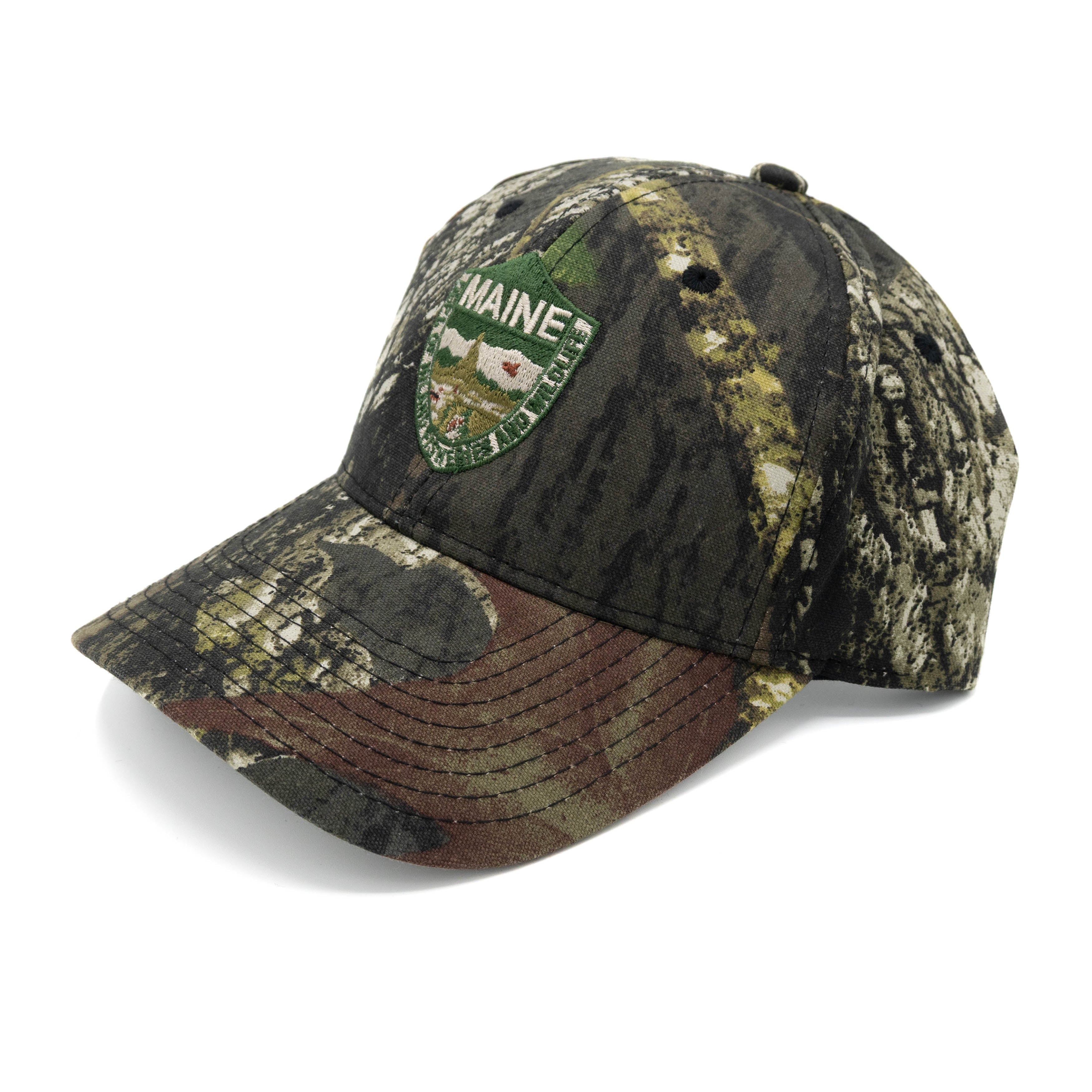 Ball Cap, Camo & Orange – MDIFW