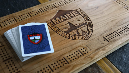 Wooden Cribbage Board