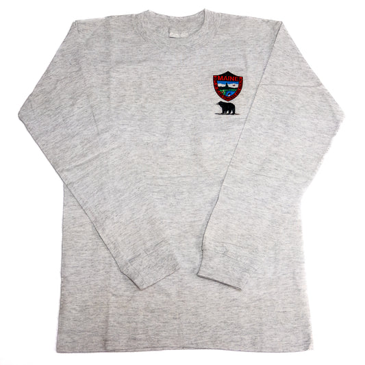 T-shirt, Gray, Long Sleeve