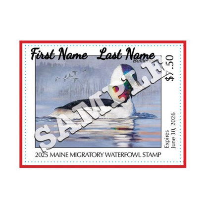 2025 Maine Duck Stamp - Collector's Item Only